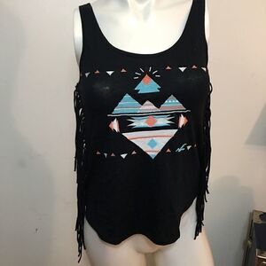 Hollister side fringe tank! Soft comfy